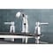 Kingston Brass KB8981DL 8" Widespread Bathroom Faucet, Polished Chrome KB8981DL - alternate 2
